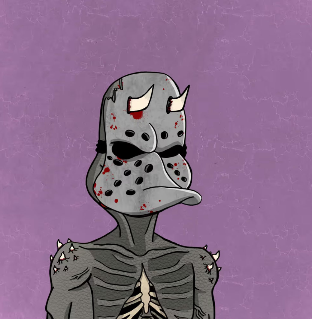 Digital_dad23's tweet image. Most ducks hide at night. 🌙 
Some paddle quietly under the moon.

This duck?
He wears the mask. He stalks the pond. 🔪 🦆 

Not every duck follows the flock, some make their own scars. 🩸