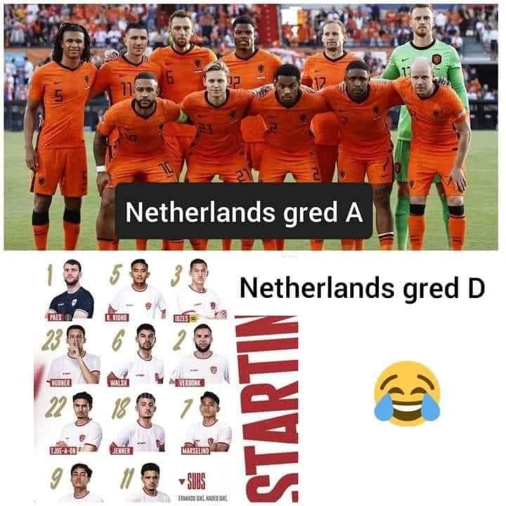 AibAsean's tweet photo. @theaseanball Pakai pemain belanda Gred D pun kalah 🤣🤣 https://t.co/edVvd2RLm4