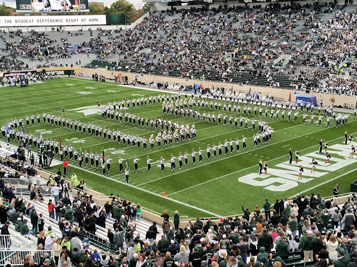 RdshetJr's tweet image. Another beautiful homecoming at Michigan State