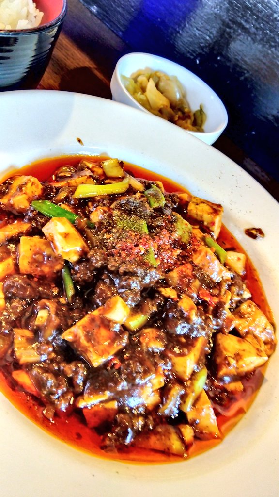#恋人は麻婆豆腐
#麻婆豆腐
#恋麻
#中華料理
#ランチ
#定食