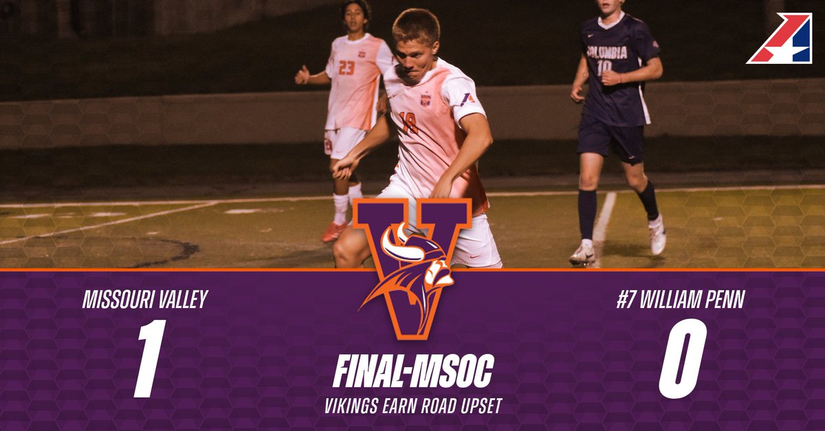 MVCAthletics's tweet image. Missouri Valley College Men&apos;s Soccer Earns Upset Win at No. 7 William Penn. #valleywillroll valleywillroll.com/sports/msoc/20…