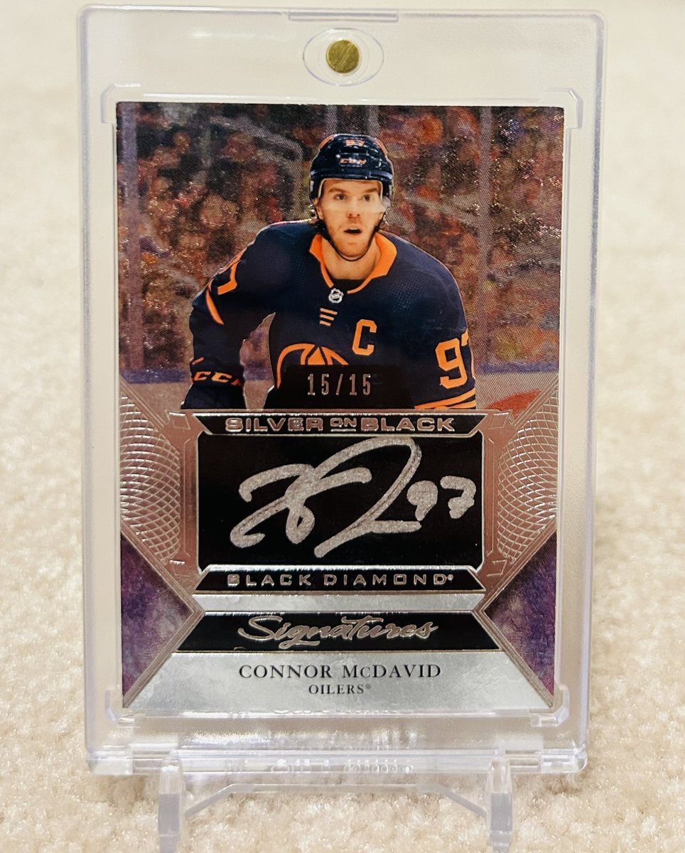 TBR_Casey's tweet photo. 🚨 NEW R@ZZ 🚨

Running on behalf of @WolfDogCards 

CONNOR MCDAVID 20-21 UD BLACK DIAMOND SILVER ON BLACK AUTO SP 15/15

100 Spots @ $8🇨🇦

I’ll add everyone to a chat and share payment details and run it all there :)

Claim in the comments 👇🏻 https://t.co/Ded31vAk4X