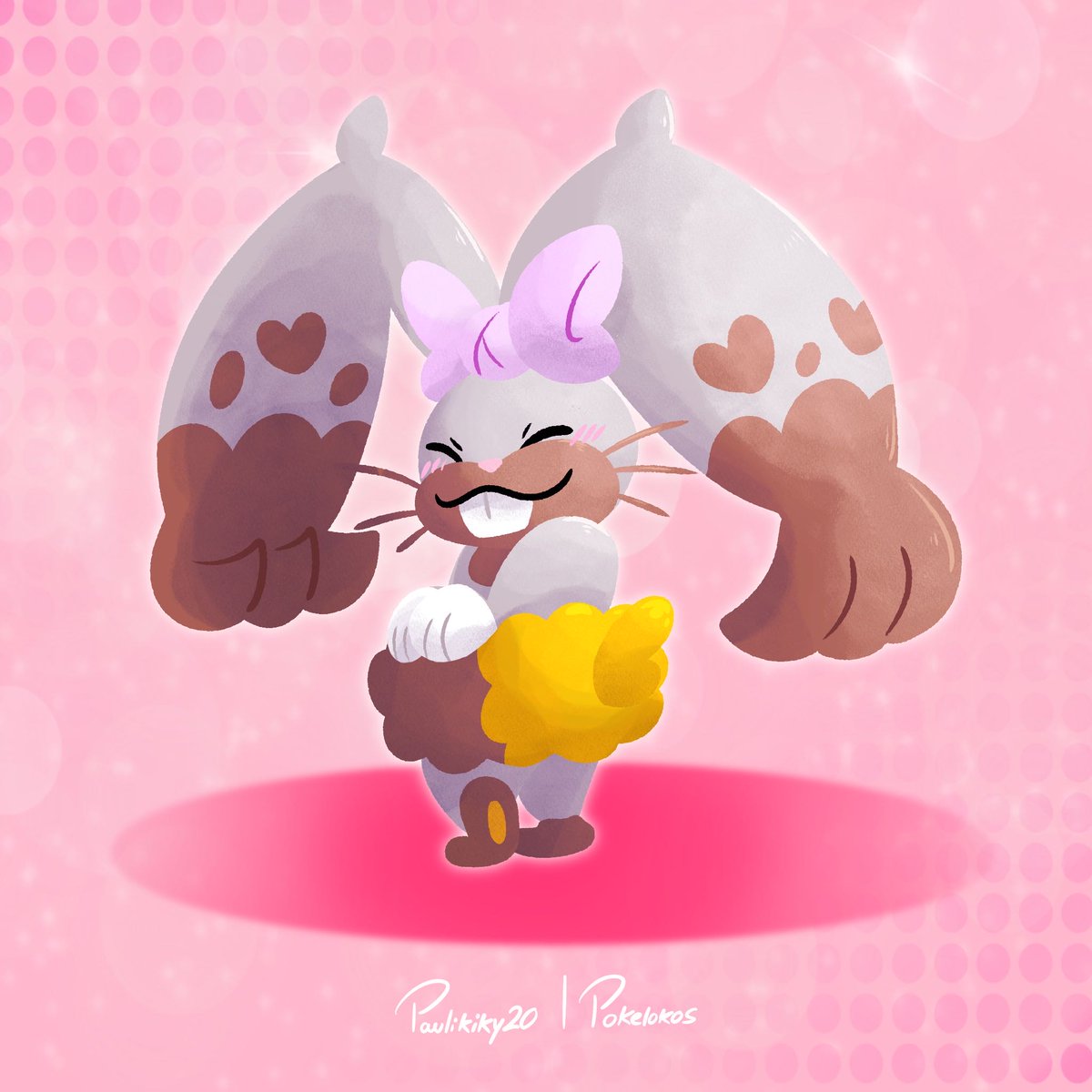 Pokelokoss's tweet photo. 🎃Día 11 de Inktober 
🐇Diggersby🎀
#pokemonart #inktober #pokemon https://t.co/3ZYV4VHjDe