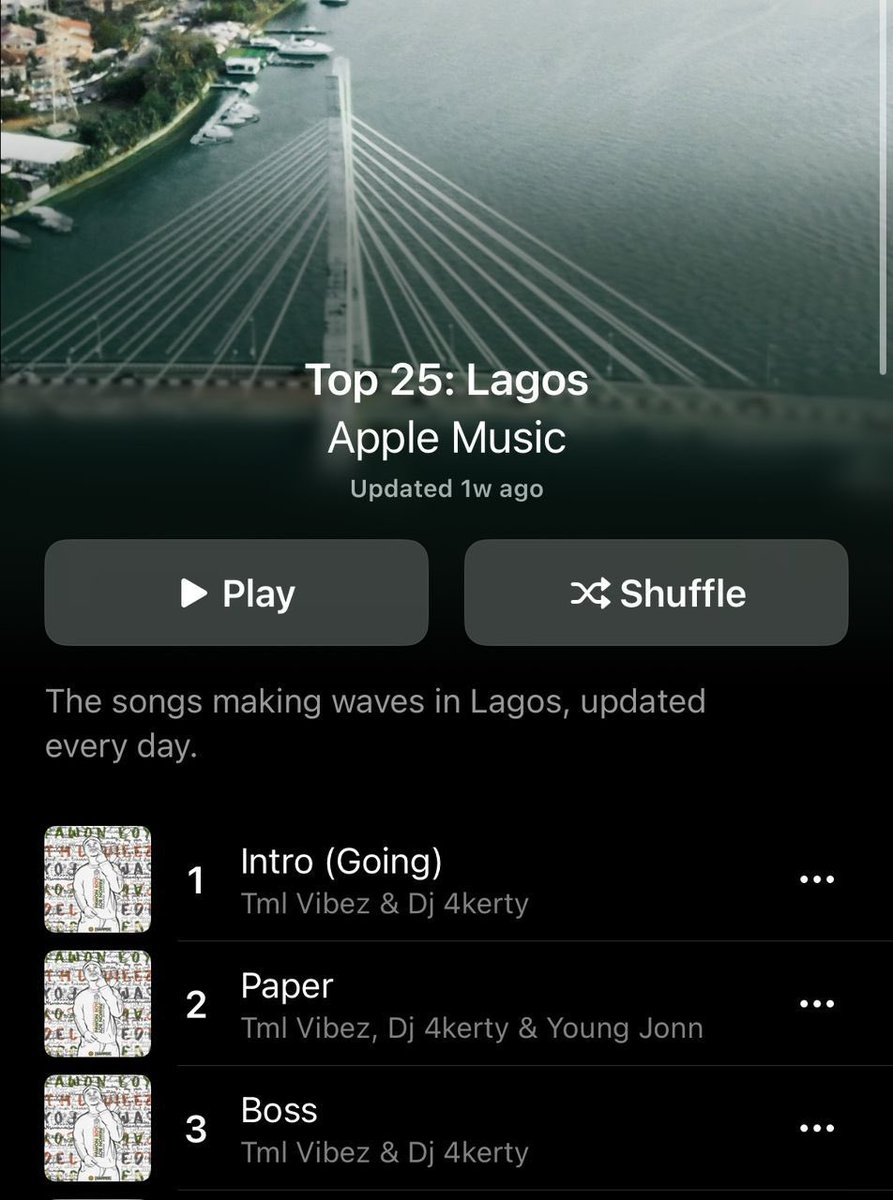 Tyneeclassique1's tweet photo. After he left:

— Tml next album peaked at #1 on Apple music, 
— occupy Top 25: Lagos,
— Peaked #1 in Nigeria,
— Spent 11 weeks in Apple music top 10,
— Entered US Apple music at #146,
— He headline his first ever show, which sold out.

So I dunno why u guys feel like una be God? https://t.co/4oK4hd53zl