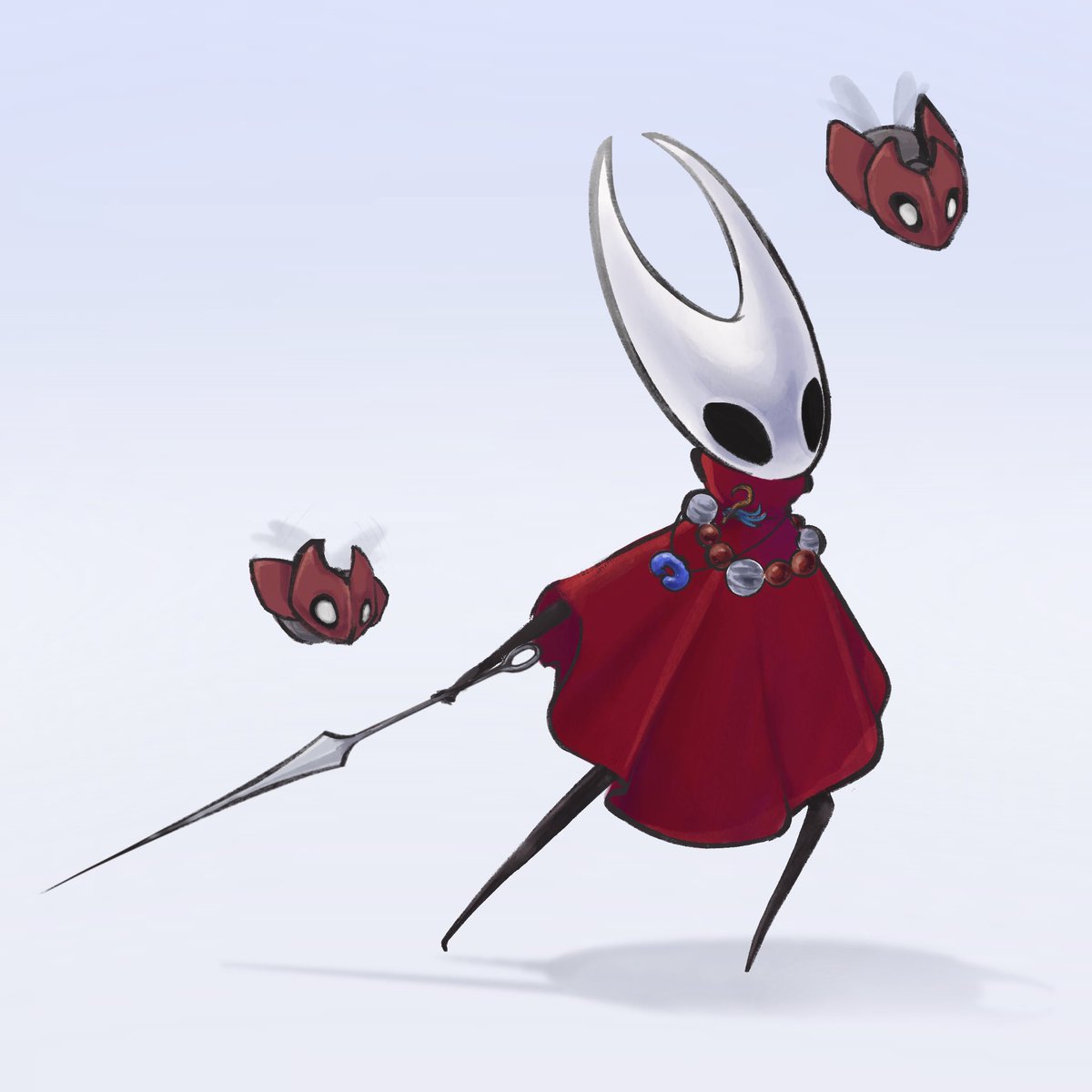 _sudoki's tweet photo. Hornet I drew a over week ago and never shared.
#silksongfanart #silksong https://t.co/1Xj2uaprjs
