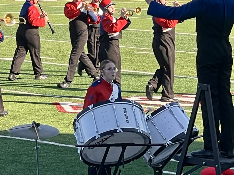 Our Heritage Marching Band represented us proudly at the 51st Viking Invitational held  at Danville High School with their show, “Heartbreaker,” under the direction of Mr. Lee. Way to go, Hawks! 💙❤️ 

#HeritageCUSD8 #ProudHawkCommunity #RootedInCommunityGrowingTogether