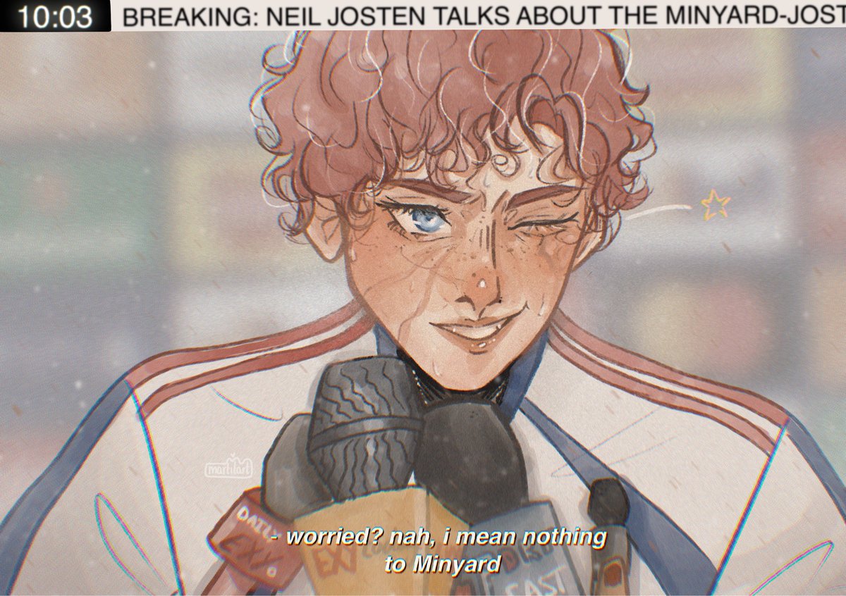 DlANXIA's tweet photo. the legendary minyard-josten rivarly #aftg #andreil https://t.co/0aC6KtYgfK