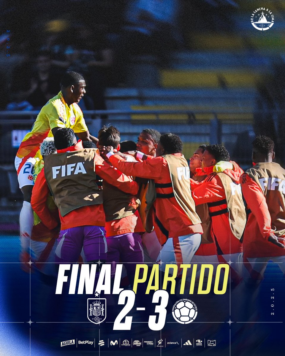 FCFSeleccionCol's tweet image. ¡FINAAAAAAL DEL PARTIDO! ¡ESTAMOS EN SEMIFINALEEEEES!

🇨🇴 3-2 🇪🇸

#LaSeleNosUne🇨🇴
