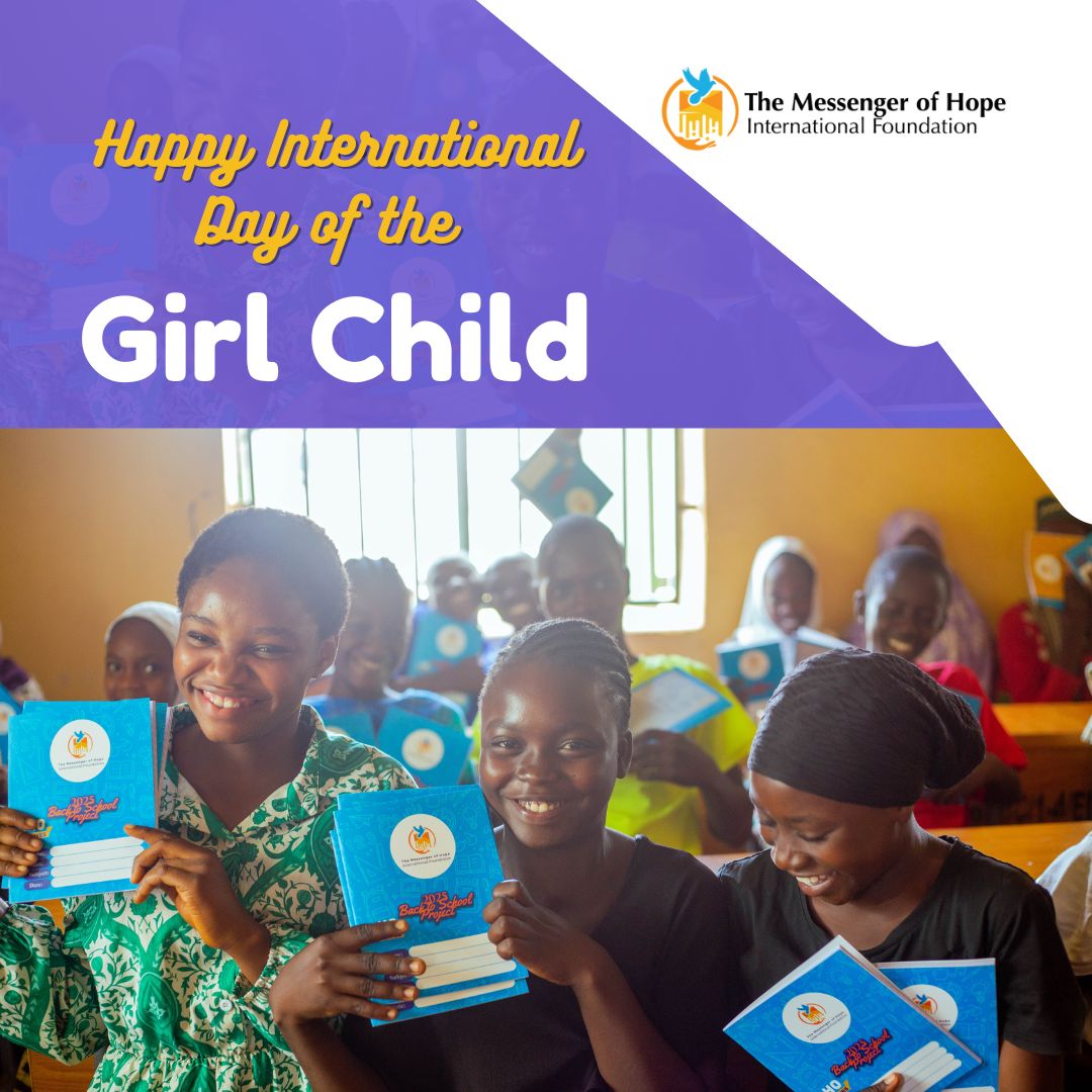 Happy International Day of the Girl Child
#InternationalDayOfTheGirl