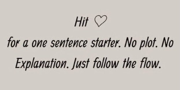 || always looking for starters &amp; I'm oc friendly so feel free to leave a like for a starter ♡