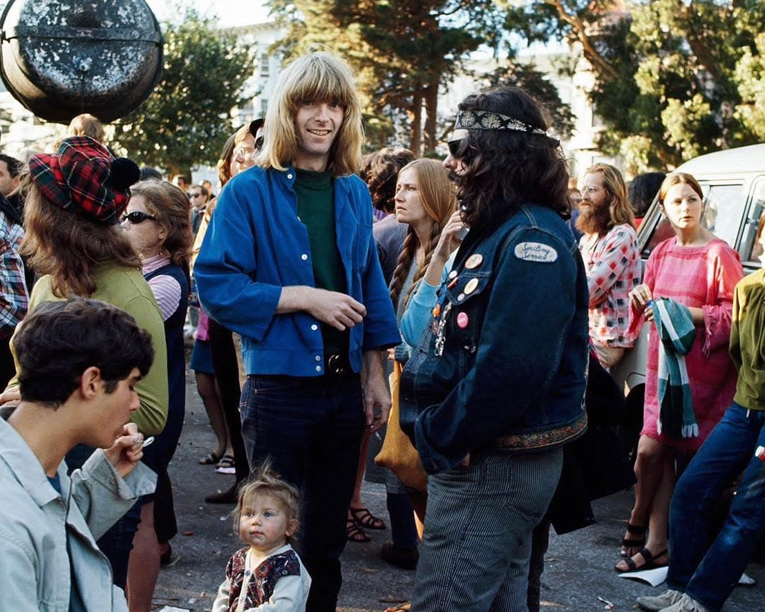 Phil and Pigpen hanging out in Golden Gate Park, circa October 1966.

Photo by Jim Marshall