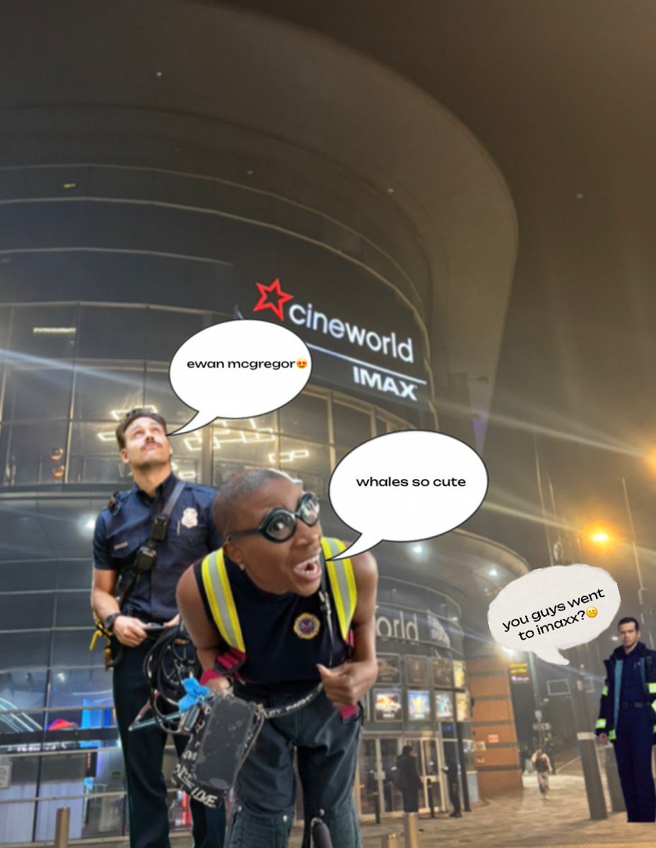notkat_'s tweet image. guys idek I saw imax whilst waiting for uber and got creative