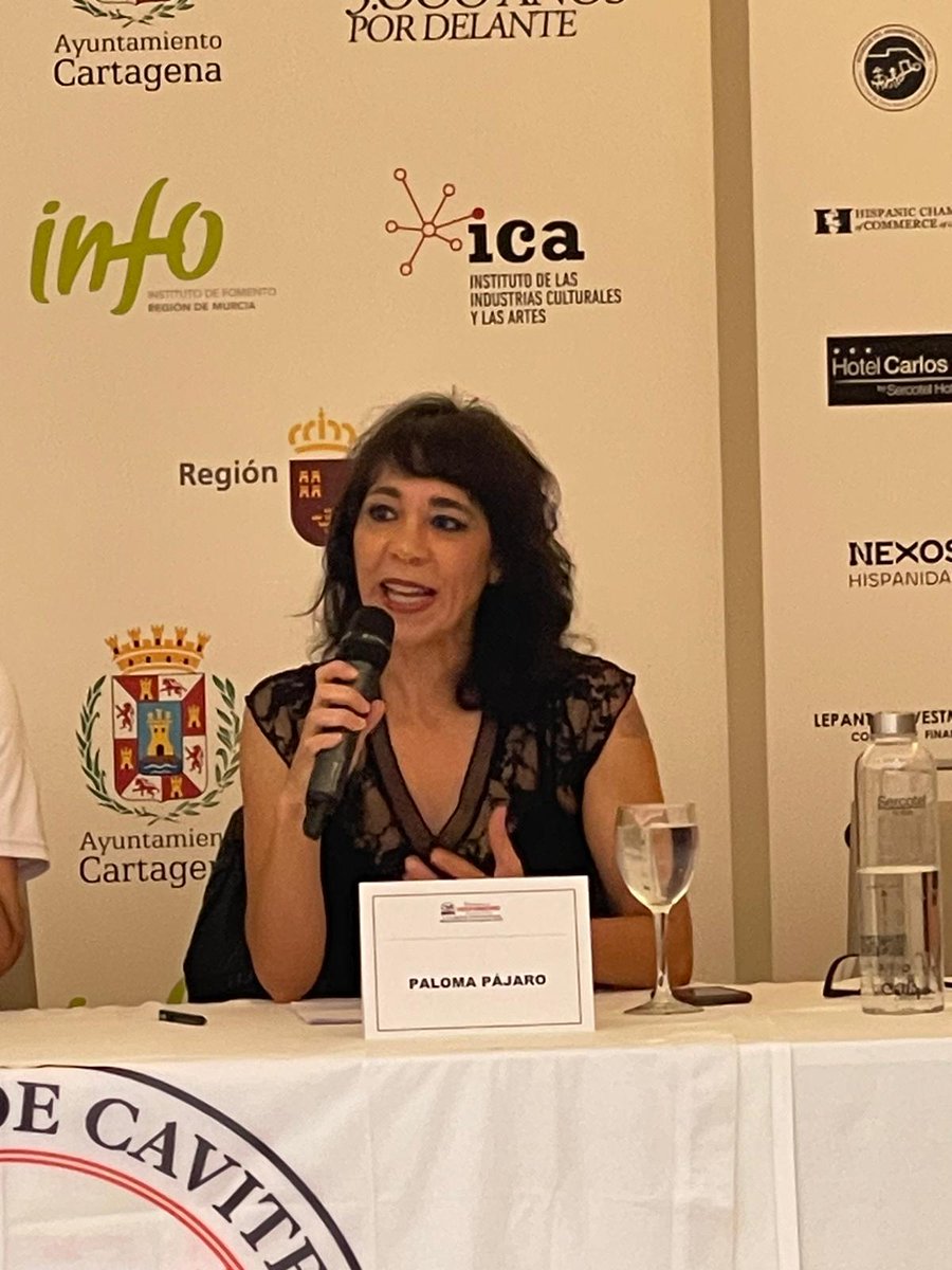 *HISPANIDAD CARTAGENA*
2025
11 OCT

10:00h
📸 1/3 Mesa Redonda: "Filosofía de la hispanidad", por D. Rafael Aita (Capitán Perú) y Paloma Pájaro, modera César Pérez Guevara.