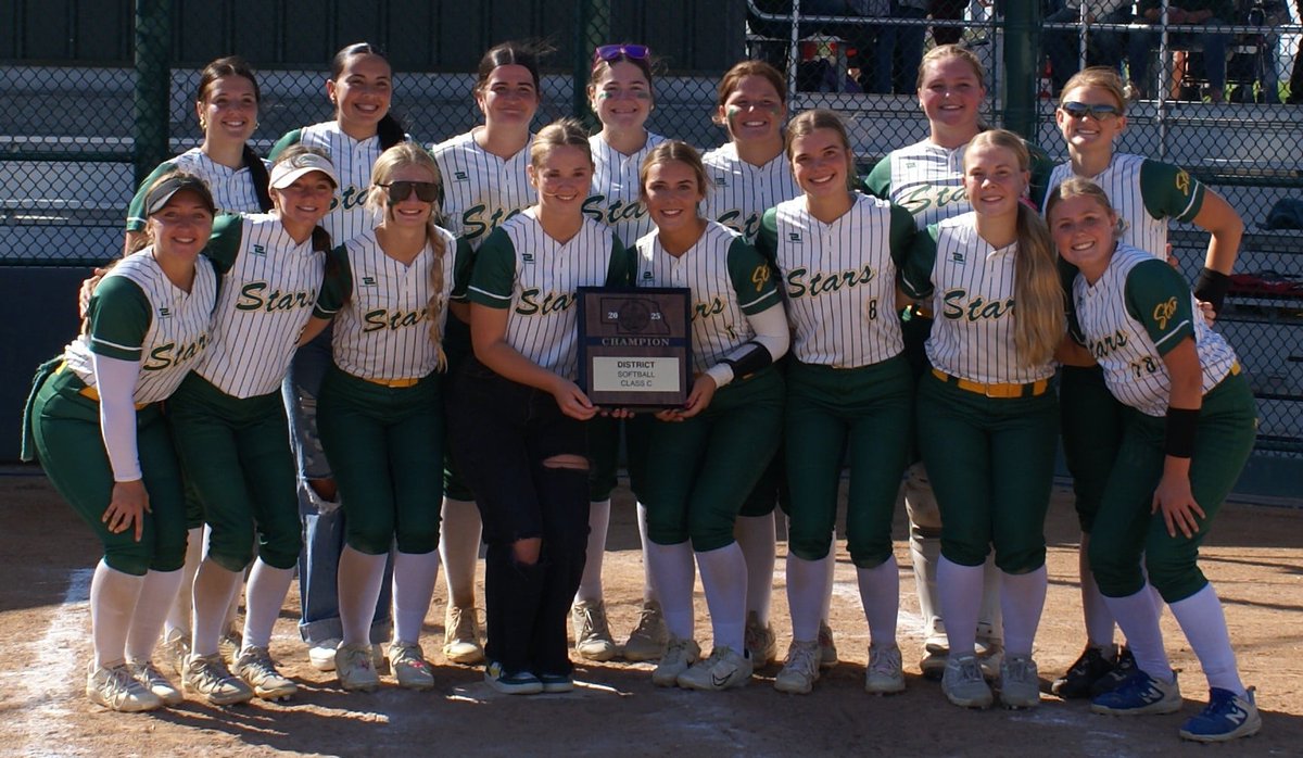 SurlyGinger75's tweet image. @KCStarsSoftbal1 defeats the Auburn Bulldogs 12-2 and 16-2 to win the C-5 District and punch their ticket to State on Wednesday!!!
It's been a crazy season, and these girls aren't done yet!
#KeepClimbing
#SendMe
💛💚LETS GO💚💛