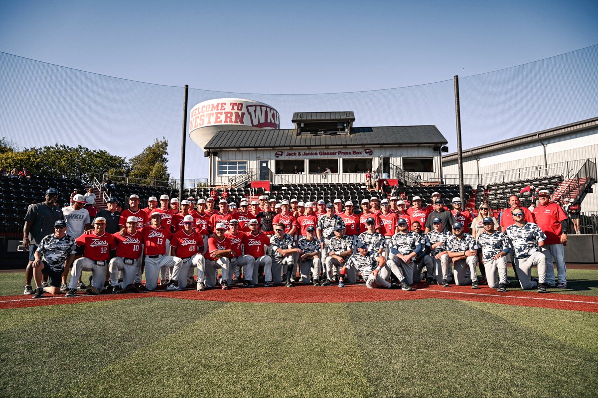 United for a cause 🤝

#GoTops | <a href="/LSWarriorsTeam/">LS Warriors National Amputee Baseball Team</a>