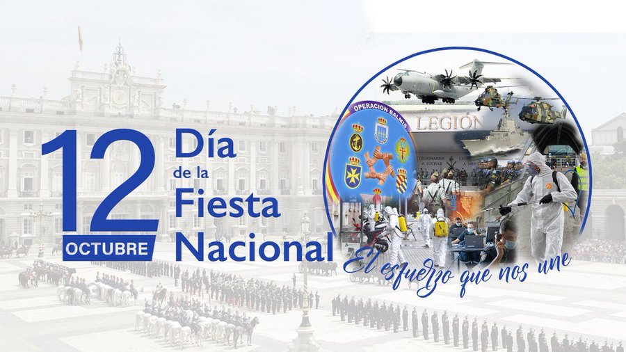 HistoryMattersX's tweet image. 🇪🇦 #12Octubre #España
• Día de La Hispanidad
• Fiesta Nacional
• Día de la Virgin del Pilar, la patrona de la Guardia Civil
🇪🇸 #12October #Spain
• Hispanic Day
• National Day
• Day of the Virgin del Pilar, the patron saint of the Civil Guard
#FiestaNacional #NationalDay