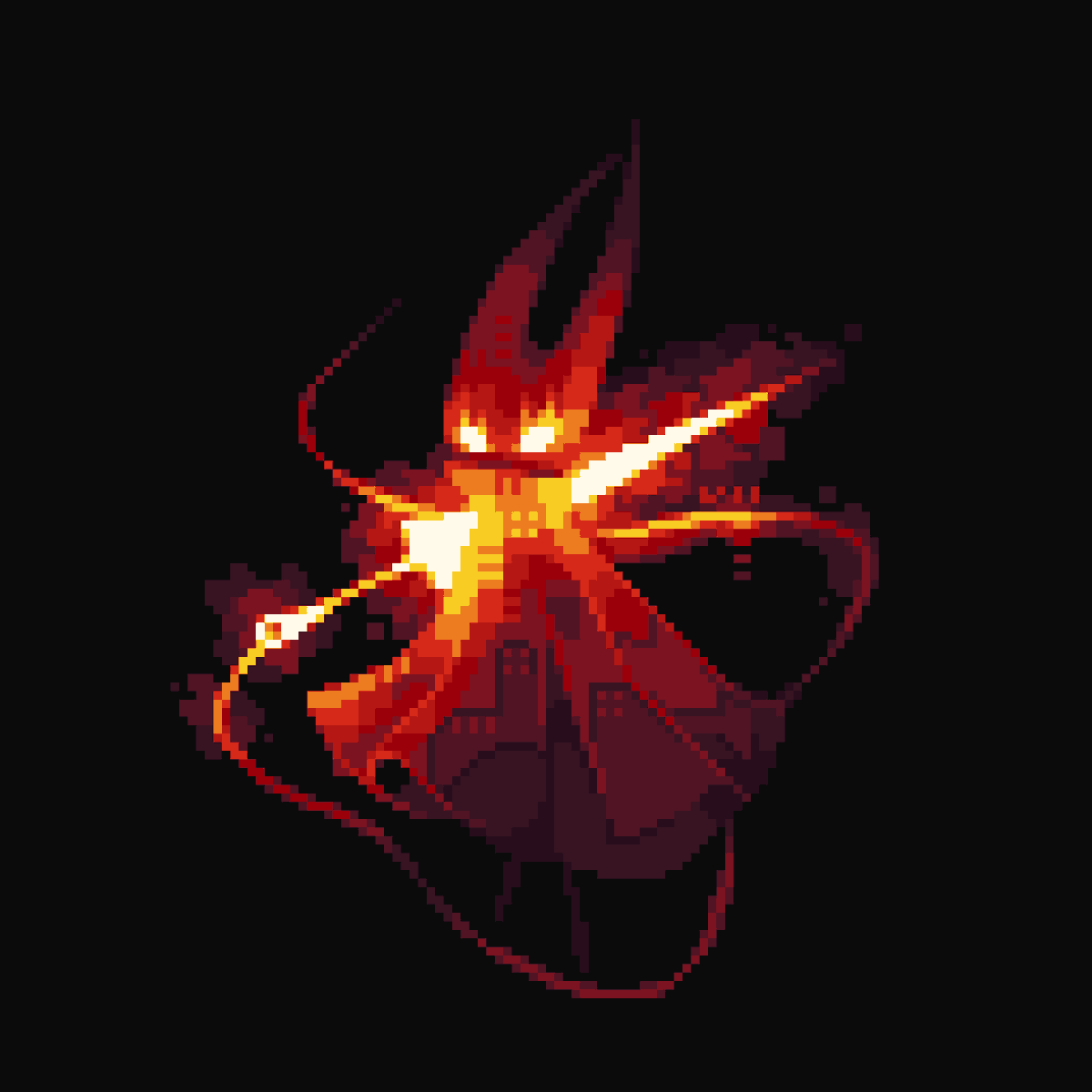 ventiquePxl's tweet photo. the weaver glows https://t.co/tTv32PB5BV