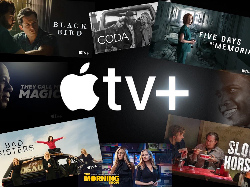 Apple + 
منصه ماشيه بثبات عالي في جودة الانتاجات 
على صعيد الافلام والمسلسلات 

الكثير من الشكوك حول نجاحها في انطلاقتها 
بحكم انها شركة تقنية في المقام الاول 
لكن دخلت عالم الترفية بهدوء وثبات
اذا استمرت بهذي القوة والصعود بتكتسح باقي المنصات 

وش افضل عمل شفتوه فيها للحين ؟