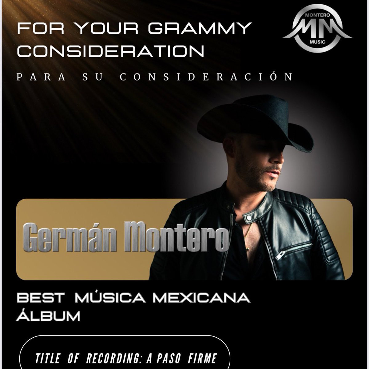 GermanMontero5's tweet photo. Me siento muy Feliz y Agradecido.. Gracias #FamiliaFansGm . Gracias @LatinGRAMMYs  .. https://t.co/aD9EbjmJYO