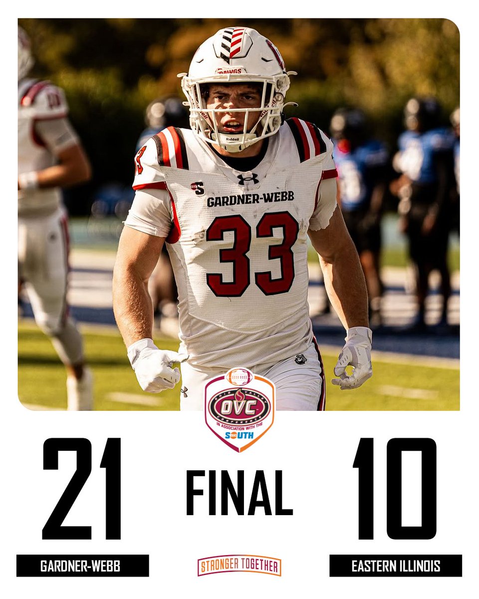 OVCBigSouthFB's tweet photo. Carson Gresock rushes for 137 yards and leads @GWUFootball to a win over Eastern Illinois❗

#SkoDawgs | #OVCBigSouthFB https://t.co/kH3phz49Ko