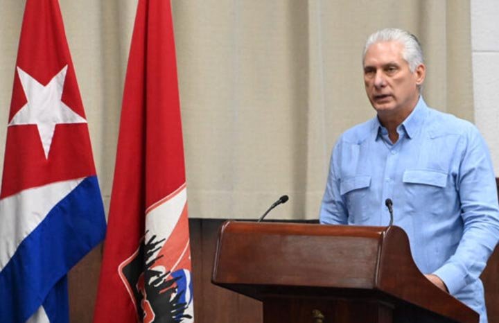 El Presidente Cubano Miguel Díaz-Canel, rechazó hoy categoricmente las imputaciones de los EE.UU sobre la participación de #Cuba en el conflicto en Ucrania.