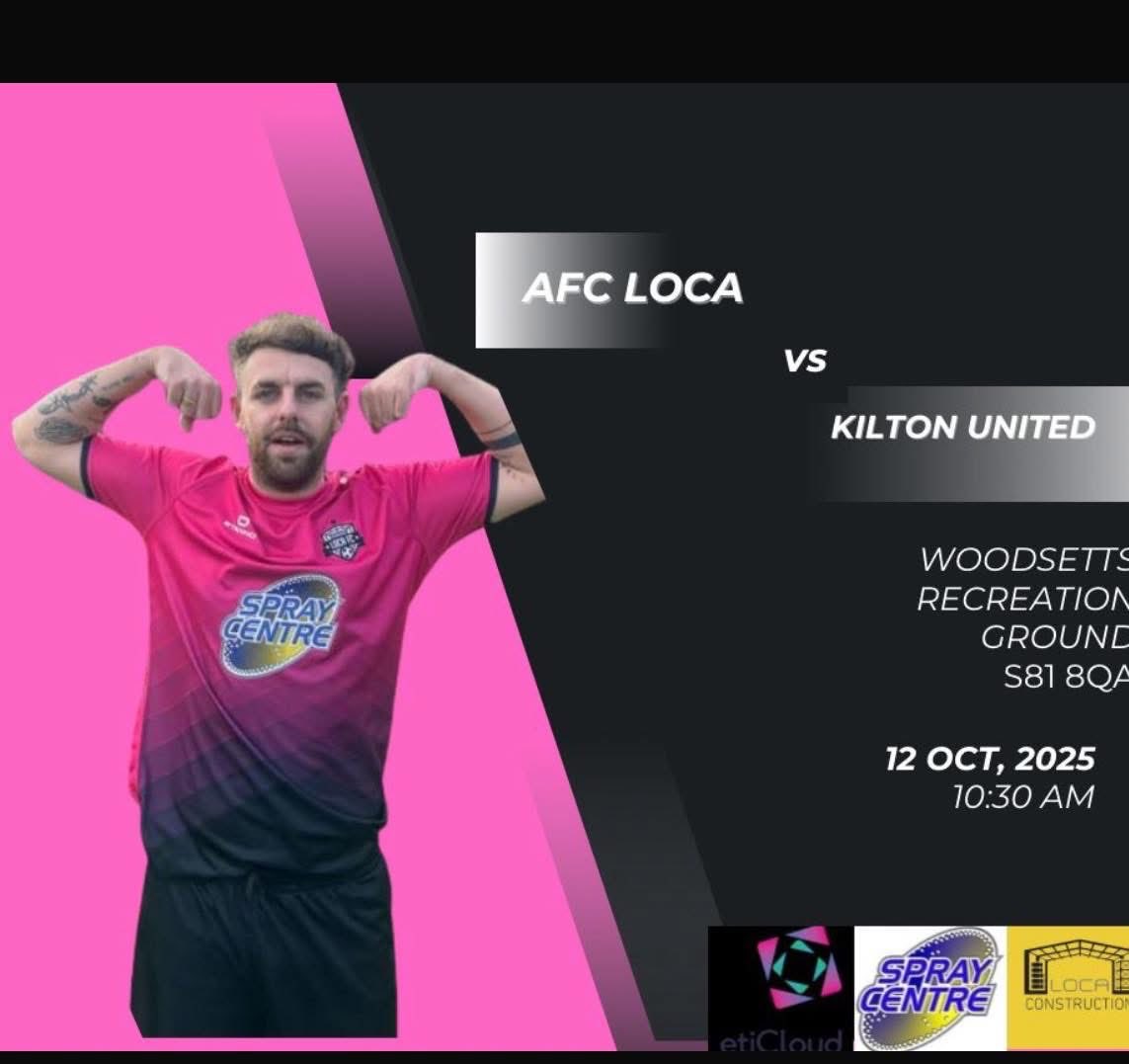 AFC__Loca's tweet image. The lads are back on the road after a comfortable win in the cup, this time out we face Kilton United and hope to continue our red hot form.

Our front two share nine goals in just the past 2 games, it seems to have clicked.

#AFCLoca #BlackAndPink #GoldenBoot