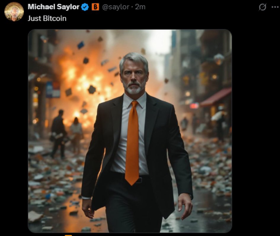 Bitco_nomics's tweet photo. MICHAEL SAYLOR SAYS, "#BITCOIN WILL SURGE TO $180,000, CRASH TO $140,000, AND PEOPLE WILL FREAK OUT AGAIN."

HODL BITCOIN ✊ https://t.co/9Mgl7WUy7D