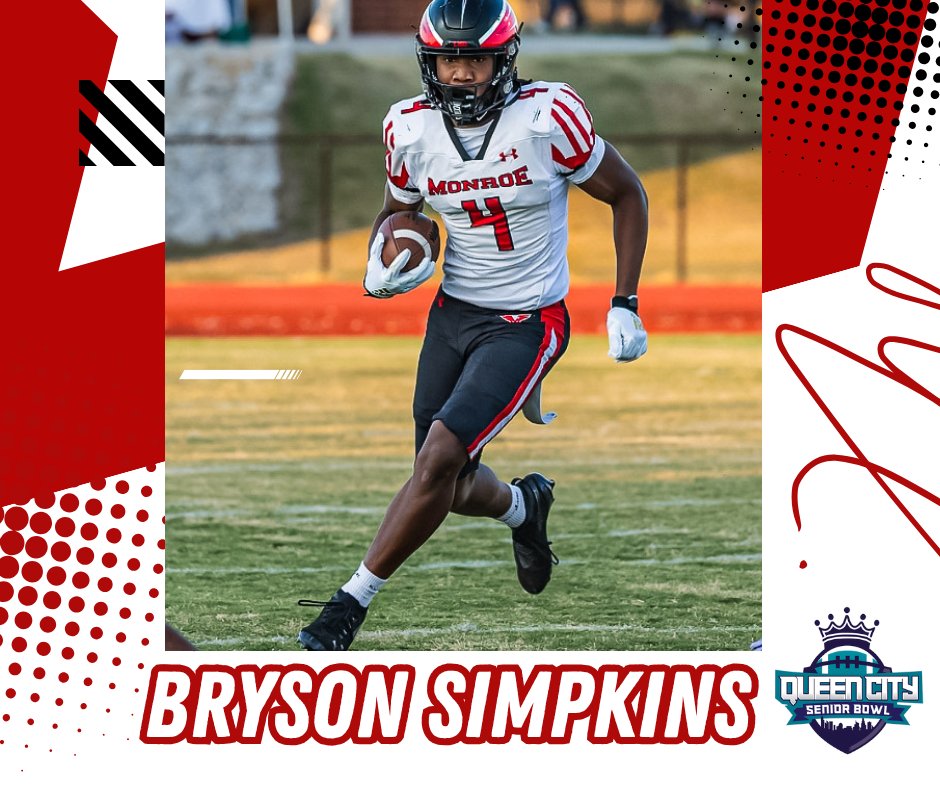 Please join us in congratulating our very own Bryson Simpkins, who has been selected to participate in the 2025 Queen City Senior Bowl game! Well deserved!!!
#LeaveNoDoubt

<a href="/MonroeHSNC/">Monroe High School (NC)</a> <a href="/MHS_Redhawks/">MHS_Athletics</a> 
<a href="/UCHOOPS/">Union County Hoops, Football, Baseball & Softball</a> <a href="/UCPSNCAthletics/">UCPS NC Athletics</a> 
<a href="/qc_seniorbowl/">Queen City Senior Bowl #WeHaveCharlotte</a>