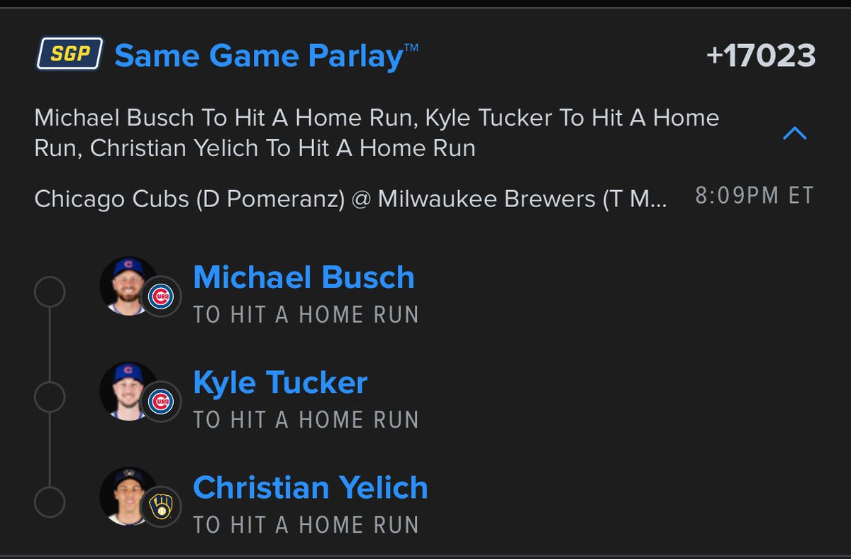 parlay_gawds's tweet image. #MLB Dingers 💥⚾️
➡️➡️ #FreePlays ⬅️⬅️
➡️➡️ #Like #Follow #Repost ⬅️⬅️
#Parlaygawds #hits #MLB #baseball #trending #twitter #fanduel #sportsbook #gambling #parlays #bet #Followme #gamblingx #gamblingtwitter #freepicks #lays
