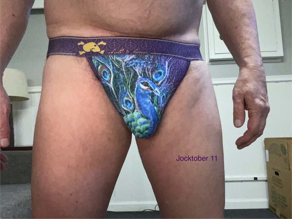 jsluvr's tweet photo. #Jocktober 11   Love Skull &amp; Bones jocks.  

#jockstrap https://t.co/PTY0wcdhT0