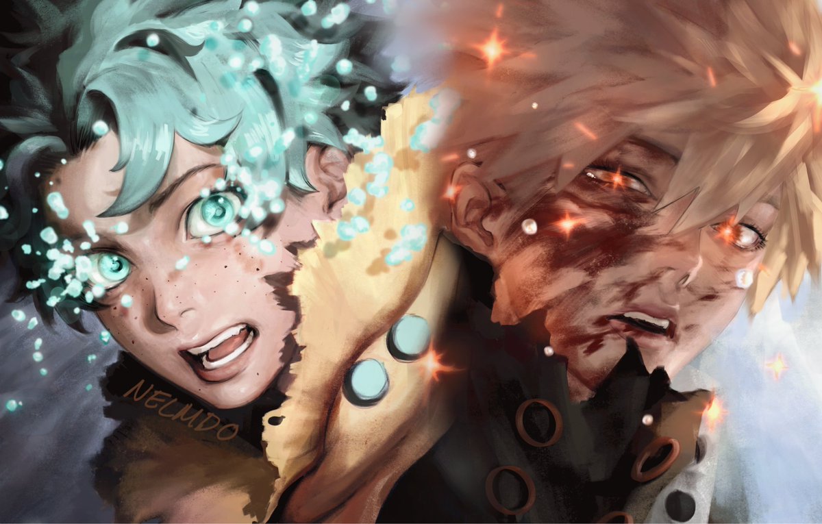 nelmdo's tweet image. WE ARE SO BACK

#MHA #MyHeroAcadamia #dkbk #bkdk