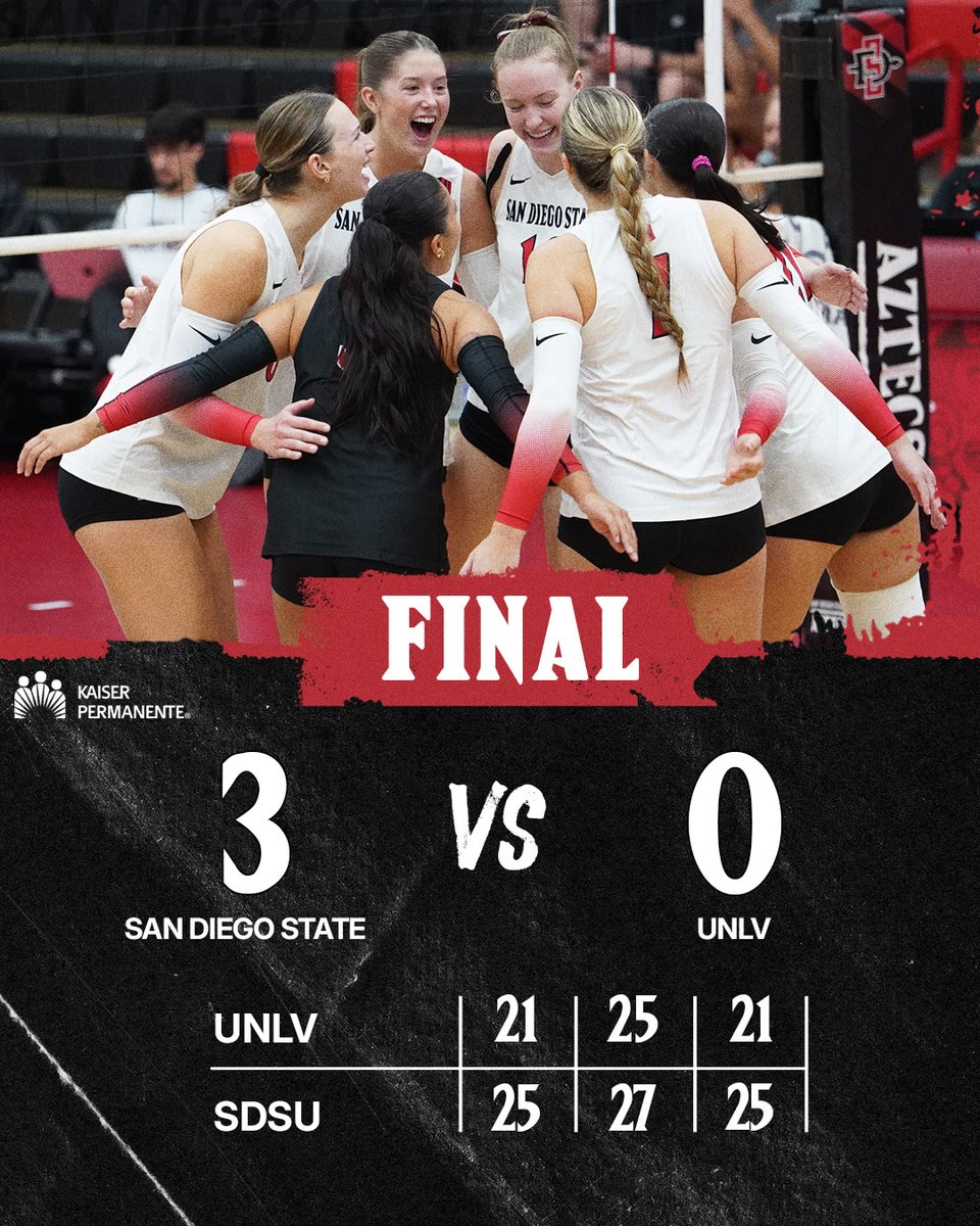 AztecVB's tweet image. We conjured up some late magic on Saturday to pull off a sweep and win our 6th straight to start #MW play! Ella Schabort twirled 4 aces, while Madi Corf had 3. Taylor Underwood also led us with 10 kills, while Kendall Mairs posted a double-double (17a, 17d)!  #GoAztecs 🧹🧹🧹