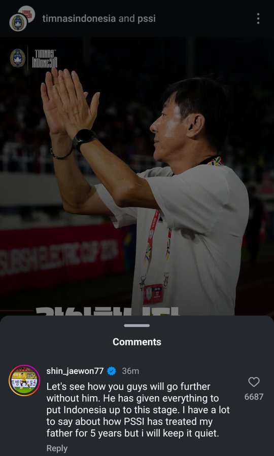 BarryAhmads30's tweet photo. Karma is real @PSSI https://t.co/8LqY8pmEk6