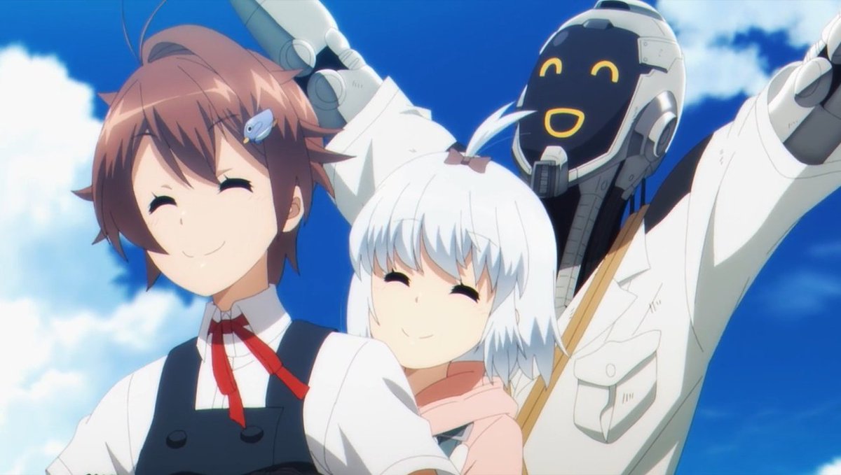boo_hit's tweet image. #終末ツーリング 2話
横浜横須賀
歌でその土地を見せたり、断片的に世界観を示したり…そんな巧さも随所に光ります
2人が出逢った初めての人間(サイボーグ)
終末世界だからこそ、其処に残る過去の残滓と幸せだった記憶に思わずほろり
寂しくも温かな視聴後感に、初回以上に本作物語へと惹き込まれた1話