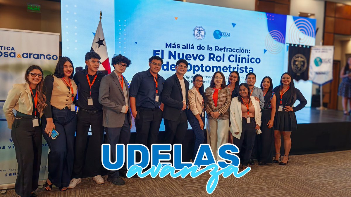 nicoterrerosb's tweet photo. Como rectora de la #UDELAS, fue un honor participar en el V Congreso Internacional y IV Simposio Estudiantil de Optometría. 👁️💙

Somos la única universidad pública del país que forma profesionales en Optometría, reafirmando nuestro compromiso con la salud visual y la excelencia académica.

Avanzamos hacia nuevas especializaciones y programas de posgrado que fortalezcan esta importante disciplina.
#UDELAS #UDELASAvanza #EducaciónSuperior