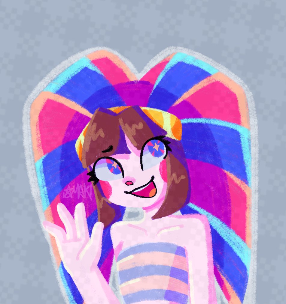 Makii014's tweet image. She&apos;s so cute omg

#TADC #pomnitadc #pomnifanart