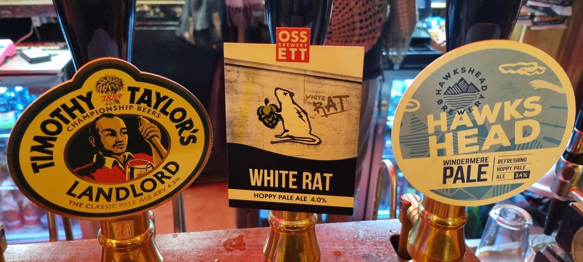 Beers on at The Liberty Tavern, The Cornmill and The Sun Inn Llangollen. 👍🍻