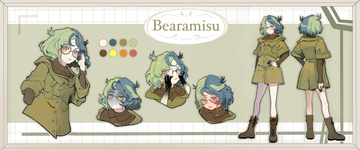 ⚙️*Introduction time*⚙️

Hi there! I'm Bearamisu, an owlbear vtuber who has a knack for tinkering! Come along for the adventure! 

🎨Ref Sheet : <a href="/dollybunne/">dollybunne |VGEN ARTIST💌🎀COMMS OPEN</a> 
🎨 Model art: <a href="/ArtNiru/">👽Niru👽 VTuber live2D artist and rigger</a>