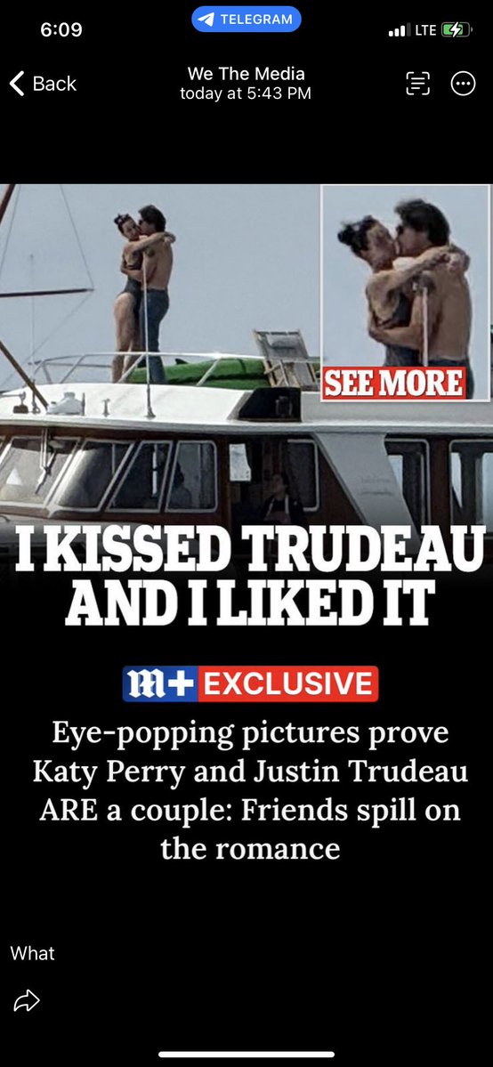 JebraFaushay's tweet image. It’s official, Katy Perry and Justin Trudeau are a couple.