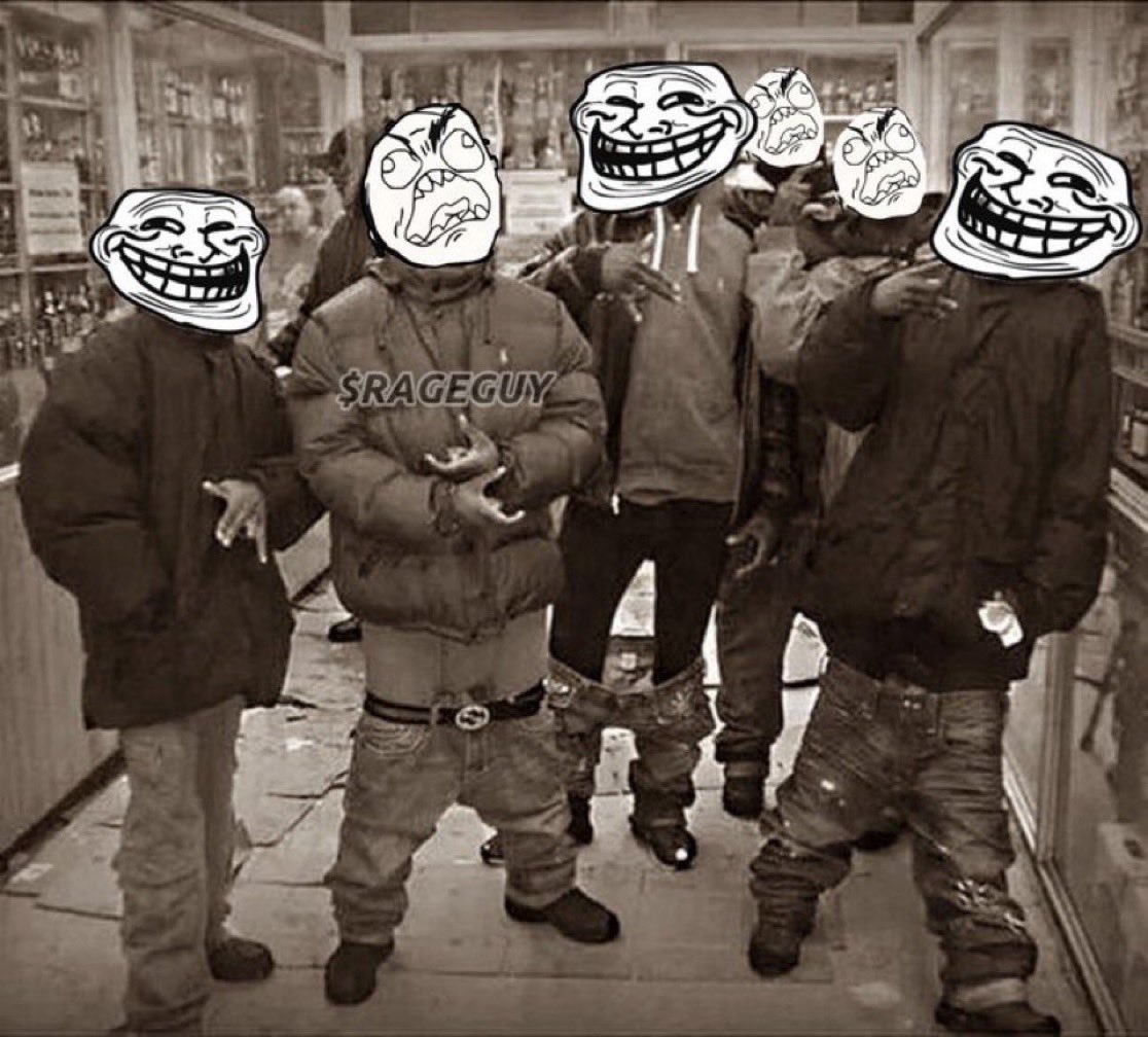 SunOfJacob_'s tweet image. you can’t run from the $rageguy in you