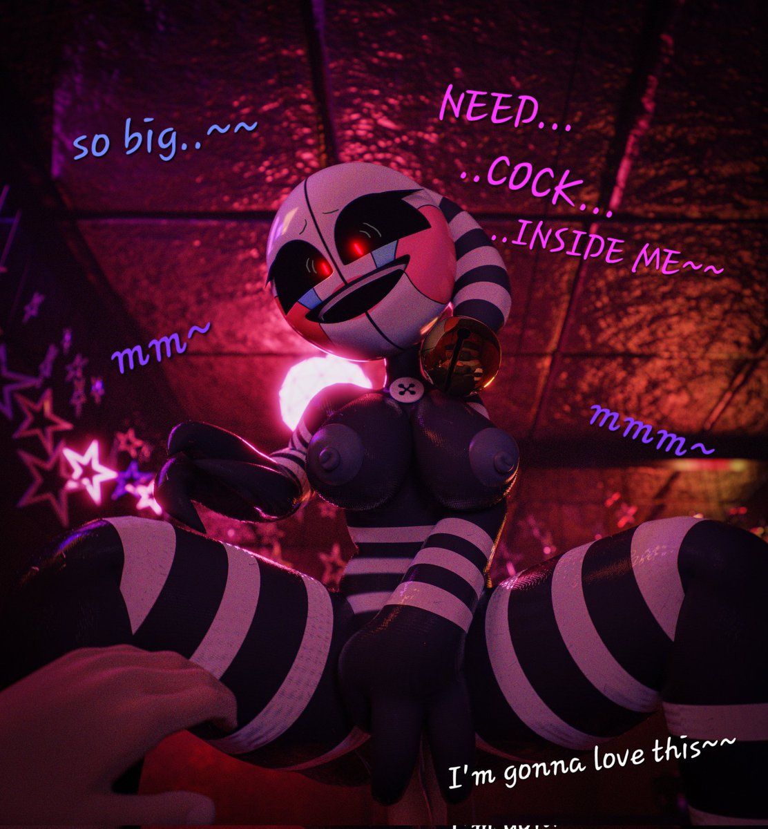 Zynox001's tweet photo. Shes really craving sex for sure~~
Security puppet: @luiske476
#nsfw #blender #blenderartist #rule34 #rule34artist #fnaf #securitypuppet #sex https://t.co/3F13F1Gjvs