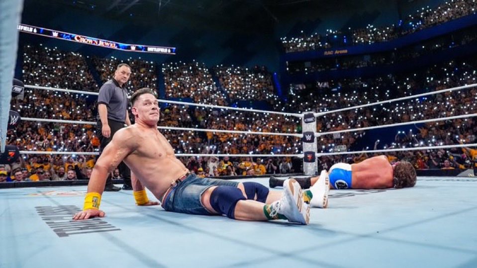 Australia understood the assignment with that Bray Wyatt tribute. 🥹

#WWECrownJewel