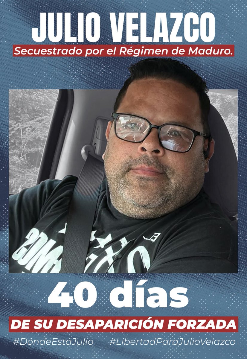 Papá, han pasado 40 días de este injusto secuestro al que te han sometido.

Sé que tu corazón se fortalece en la misericordia de Dios, y su Espíritu Santo que te acompaña y sostiene.

Los justos siempre vencen, y serán recompensados.

Te abrazaré pronto, viejo amado.