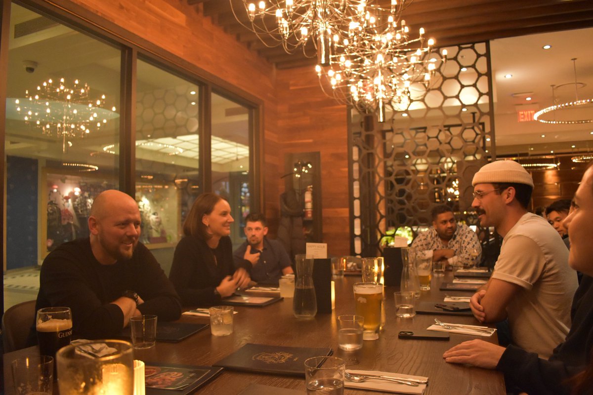 <a href="/NerdJey/">Paul Jey</a> &amp; I have been hosting founder dinners in Victoria for the past couple years. A third space where builders actually connect.

No sales. No pitch decks. No forced networking. Just put cool people in a room and let the universe do its thing.

DTC, SaaS, &amp; Agency founders