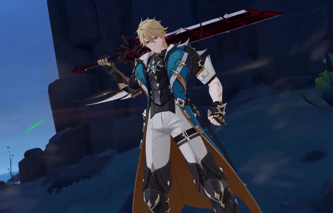 the issue with Varkas model is not that hes ugly, its that his face is too dynamic compared to the rest of the models, so he looks out of place. hes really handsome but its too much of a jump with the change, they should have made that transition smoother,yk #Varka #GenshinImpact