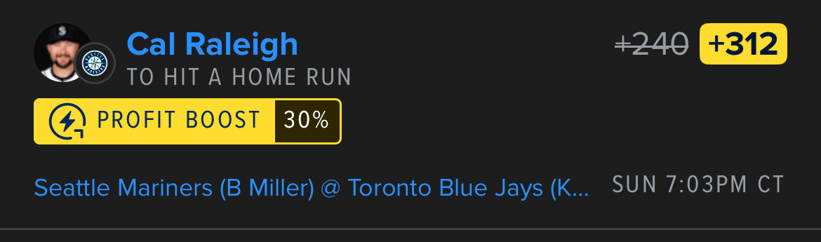 TroubleBets's tweet image. $undayโs โTop Bopperโ๐๐ #TridentsUp
Going for 5 in a row on these๐ฅต
#GamblingX #MLB #Postseason