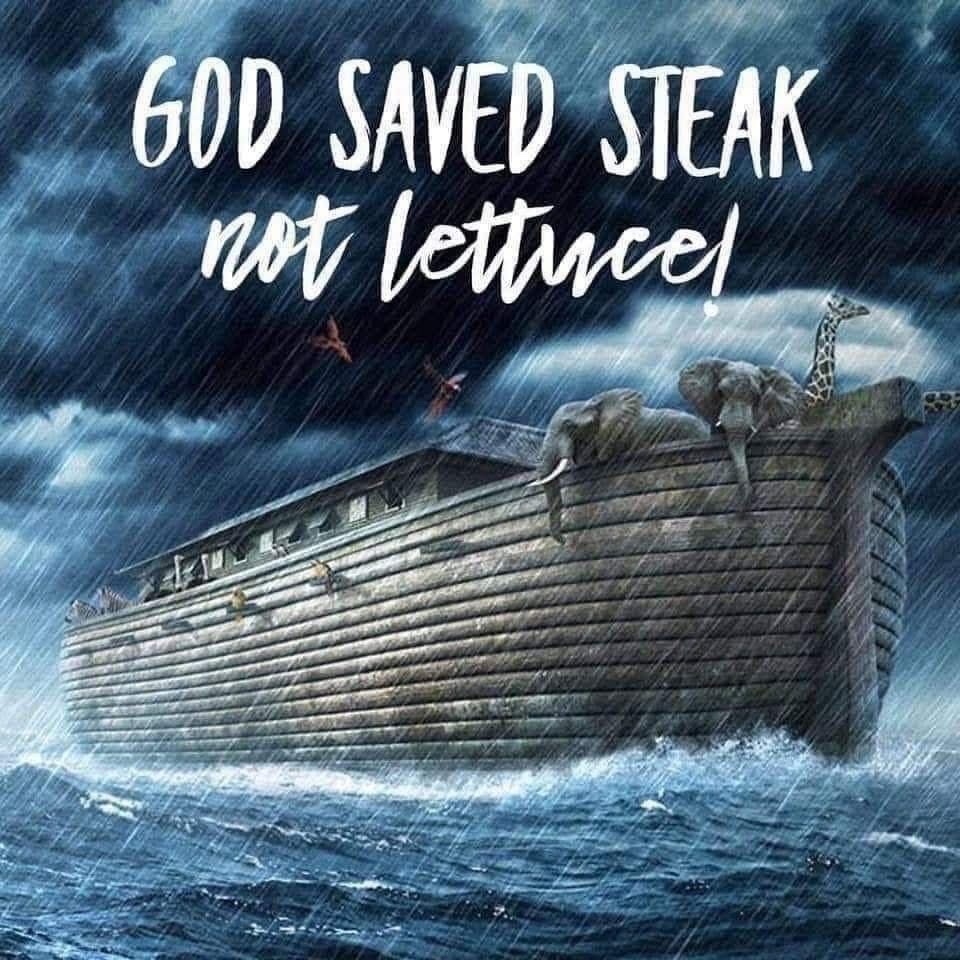cloud1a7's tweet image. He saved the steak. 🥩. 🔥😎

God is good…..