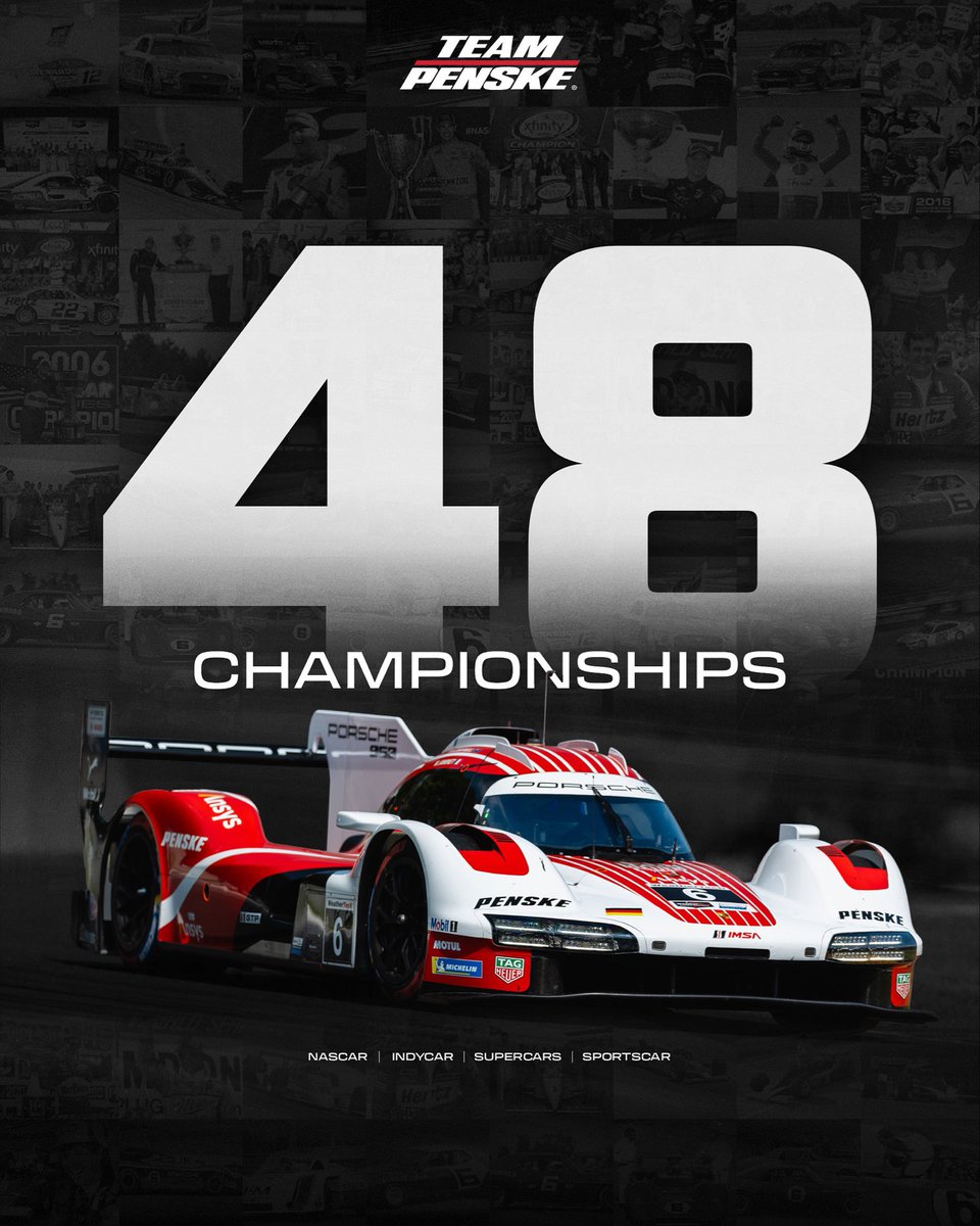 Team_Penske's tweet image. Adding to the collection.