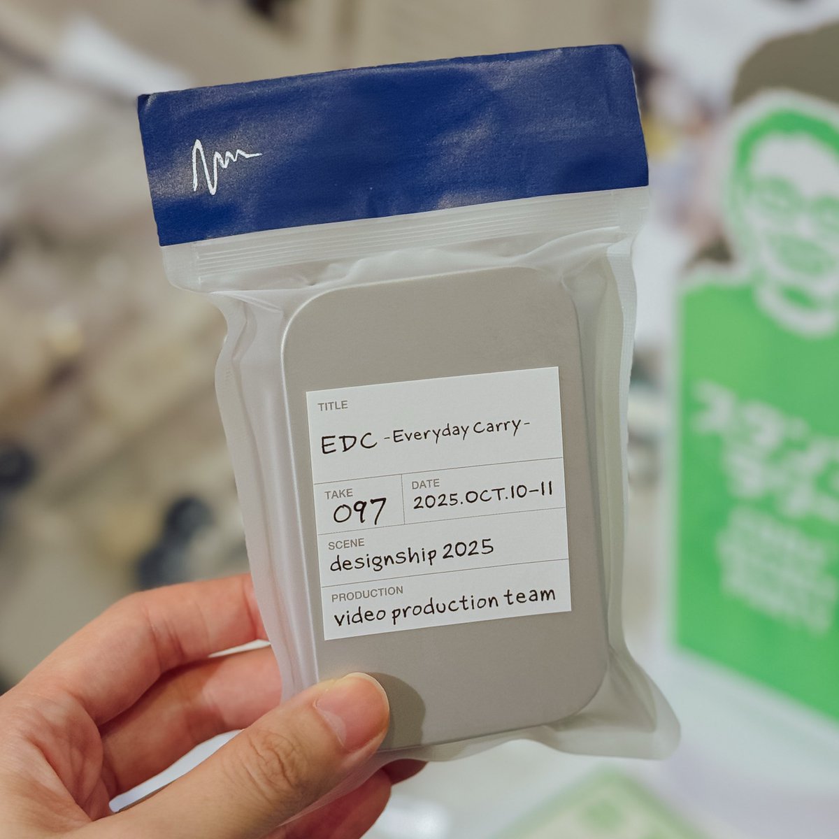 エムスリーさんのノベルティ、チームごとにカラーが違って本当におもしろい✨

<a href="/m3_designers/">M3 Designers</a> #Designship2025