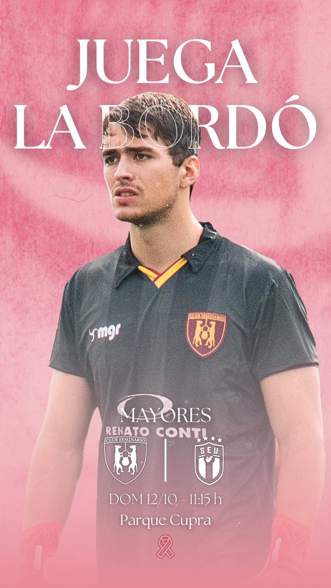 𝑯𝑶𝒀 𝑱𝑼𝑬𝑮𝑨 𝑳𝑨 𝑩𝑶𝑹𝑫𝑶́
• 𝑴𝑨𝒀𝑶𝑹𝑬𝑺 •

🆚 Santa Elena Lagomar
📍 Parque Cupra
🕦 11:15

#DaleSU 🛢